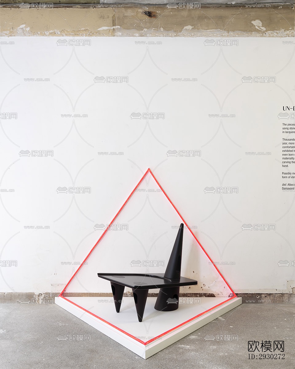 现代展览展厅效果图下载（渲染图9）