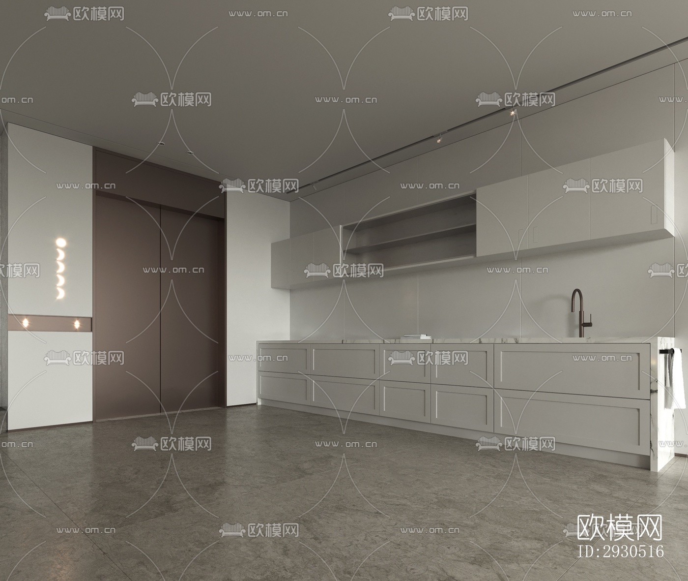 侘寂酒店民宿效果图下载（渲染图1）