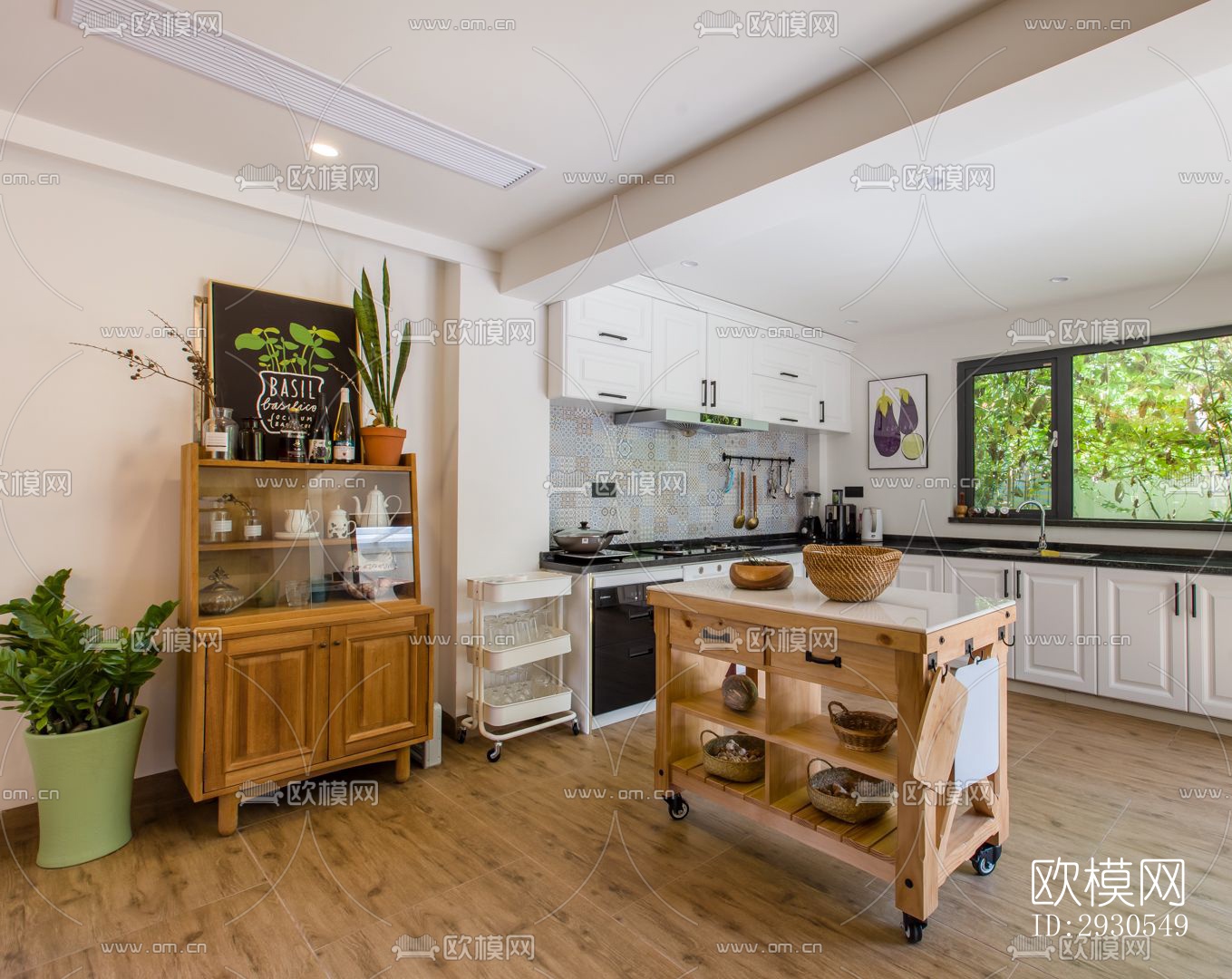 北欧酒店民宿效果图下载（渲染图2）