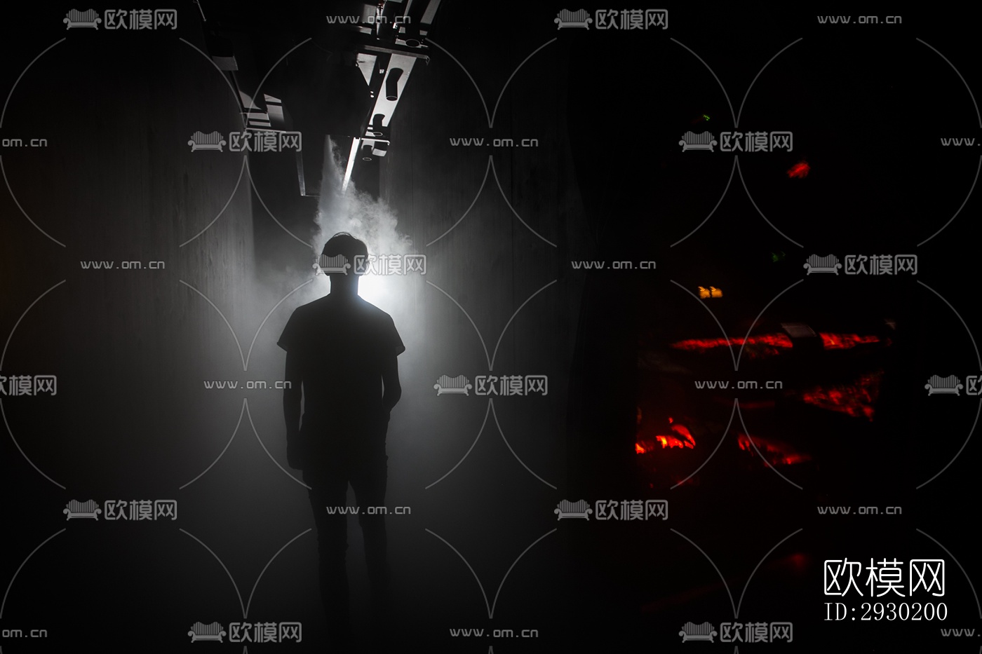 现代展览展厅效果图下载（渲染图7）