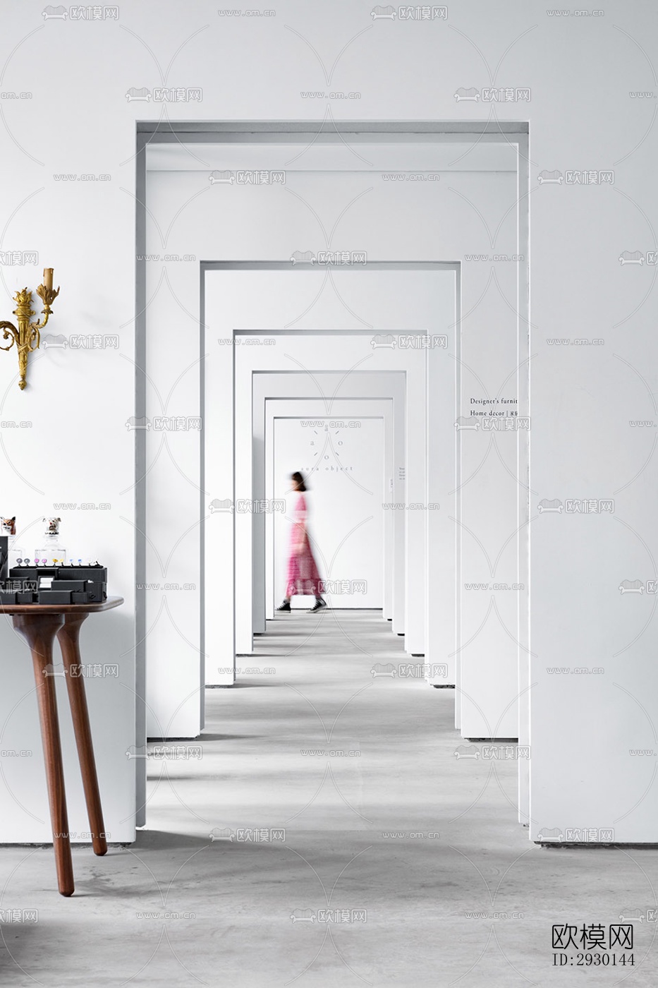 现代展览展厅效果图下载（渲染图9）