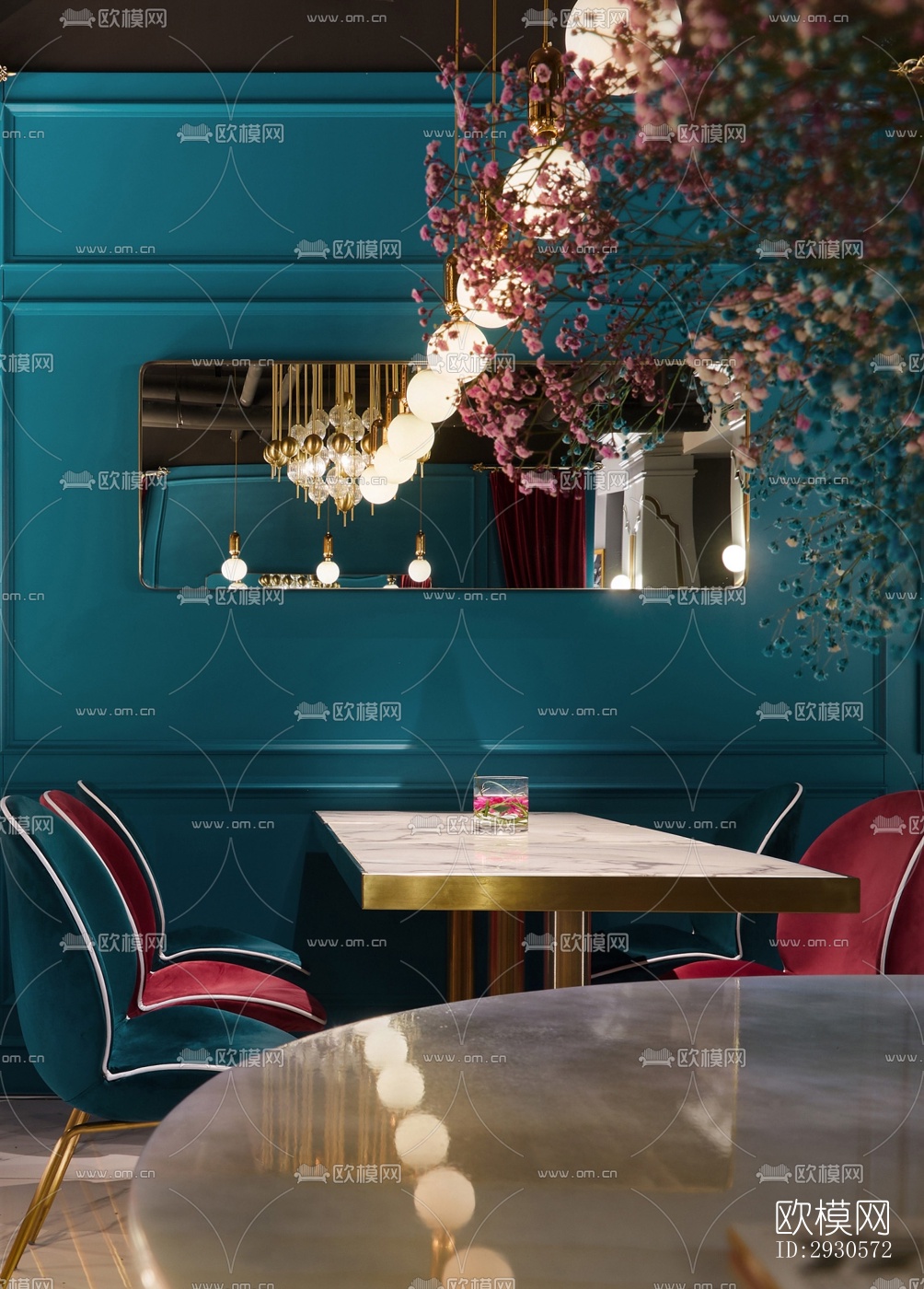 后现代酒店民宿效果图下载（渲染图11）