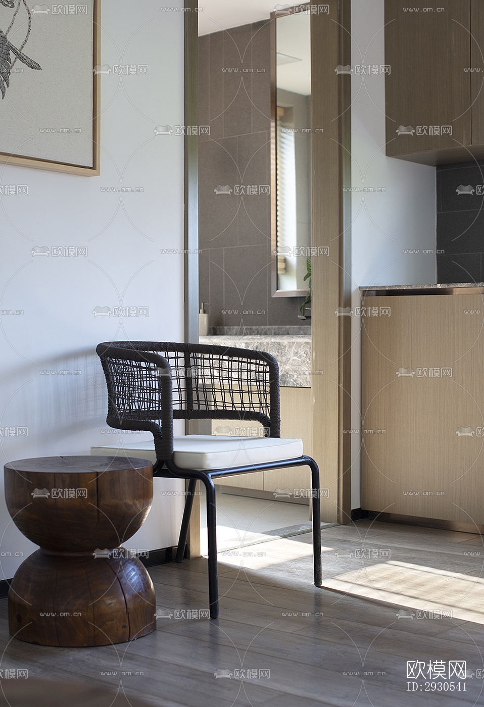 北欧酒店民宿效果图下载（渲染图16）