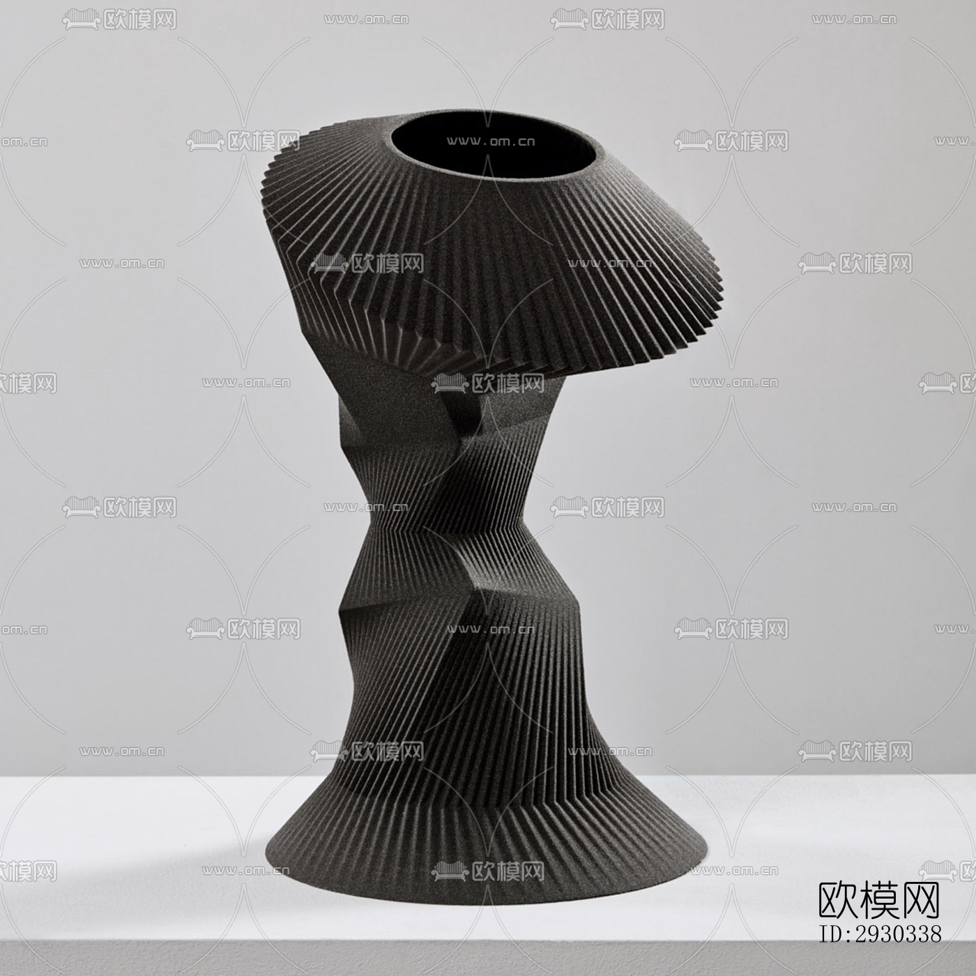 现代展览展厅效果图下载（渲染图4）