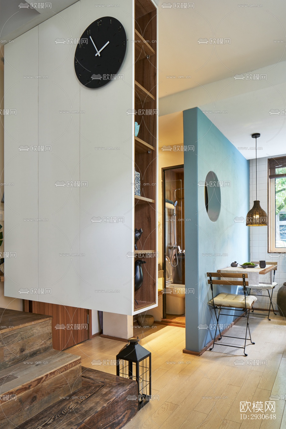 现代酒店民宿效果图下载（渲染图4）