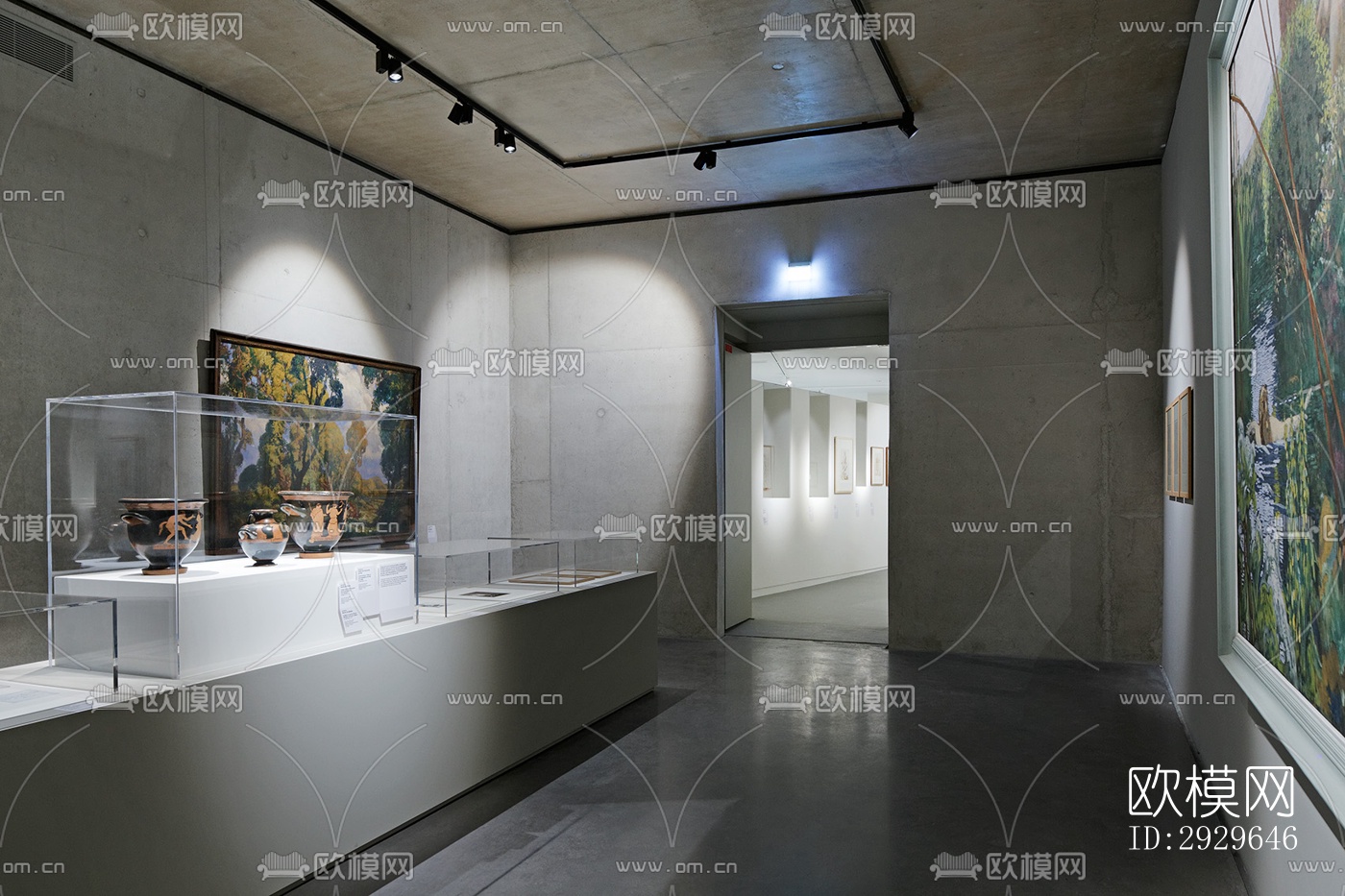 侘寂美术博物馆效果图下载（渲染图12）