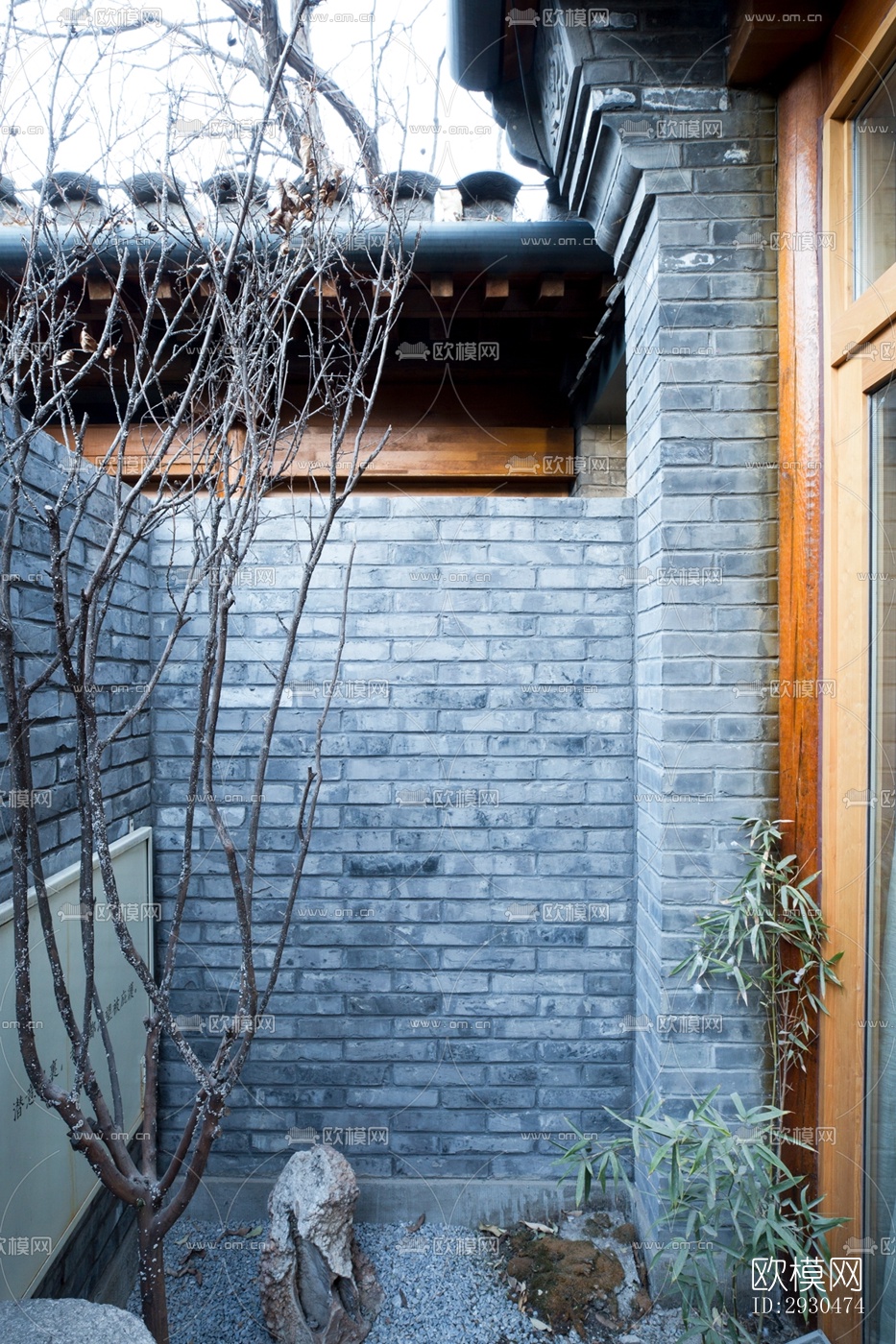 中式酒店民宿效果图下载（渲染图14）