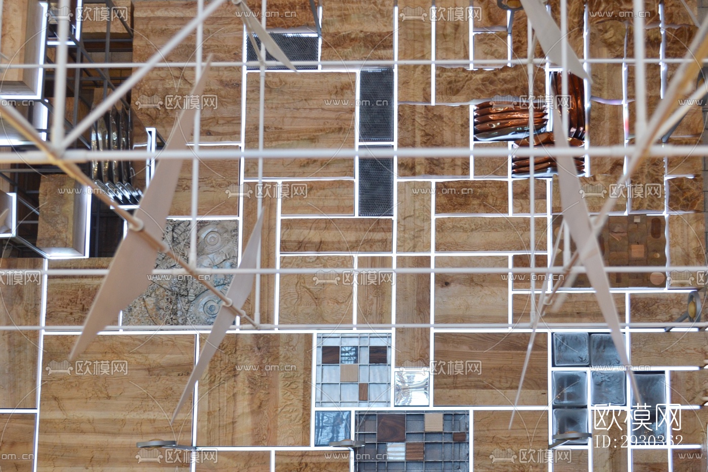 现代展览展厅效果图下载（渲染图15）