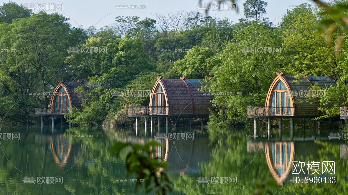 东南亚酒店民宿效果图下载（渲染图9）