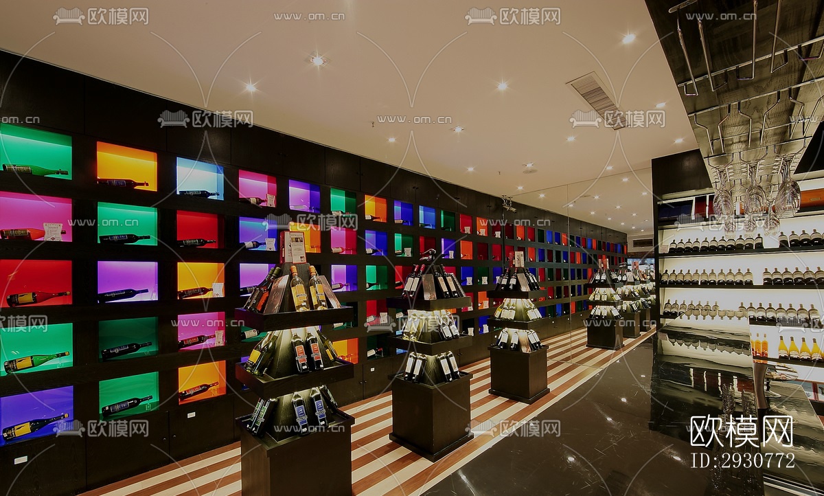 现代零售店铺效果图下载（渲染图9）