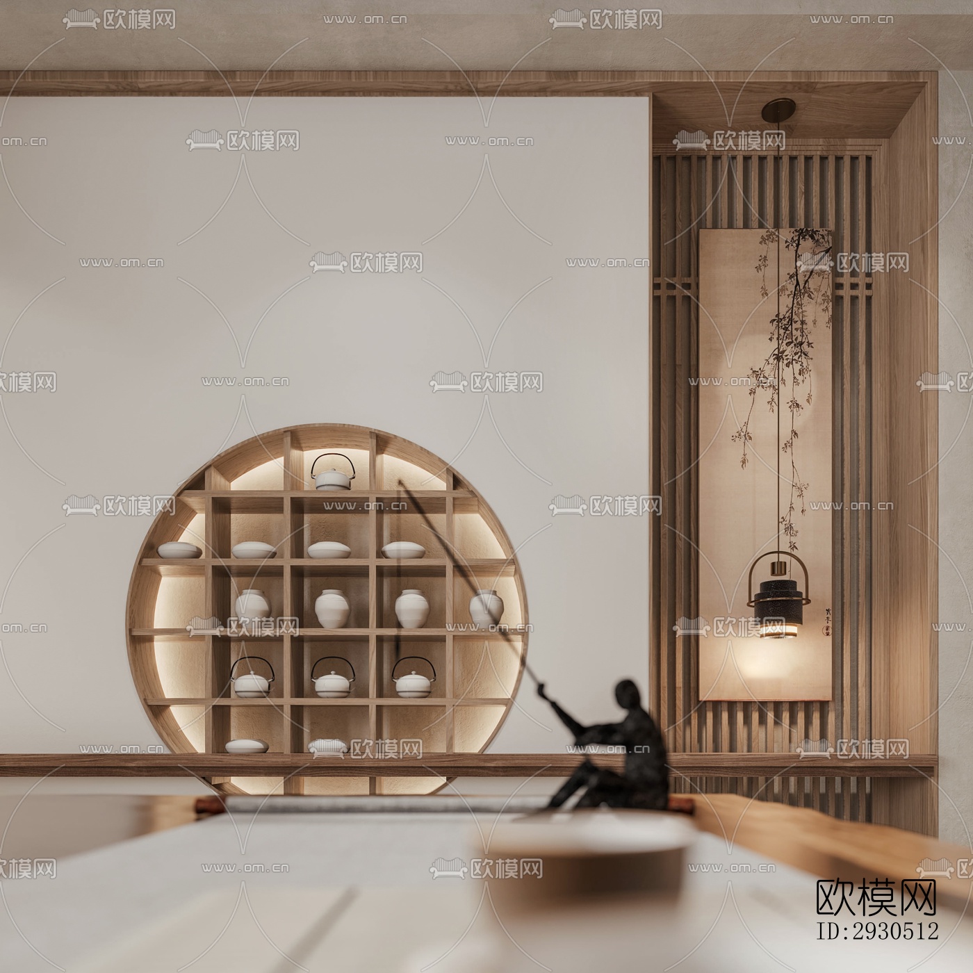 侘寂酒店民宿效果图下载（渲染图7）