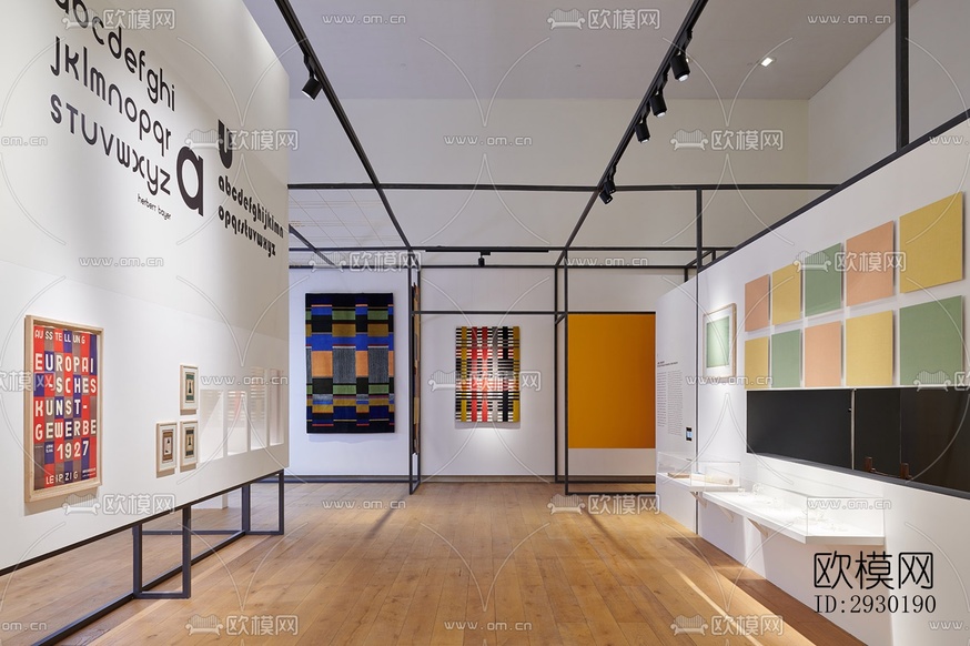 現(xiàn)代展覽展廳效果圖下載(渲染圖12)