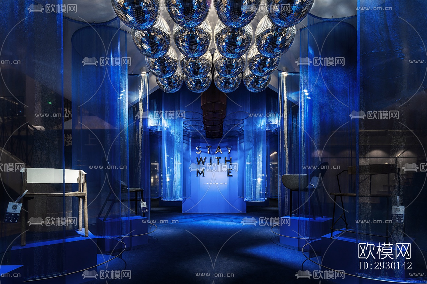 现代展览展厅效果图下载（渲染图5）