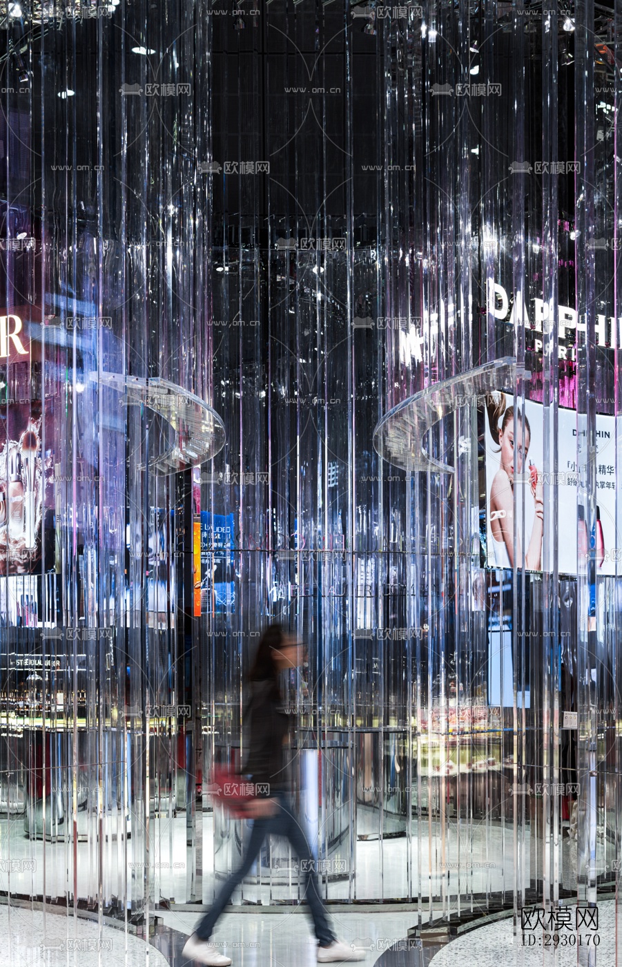 现代展览展厅效果图下载（渲染图2）