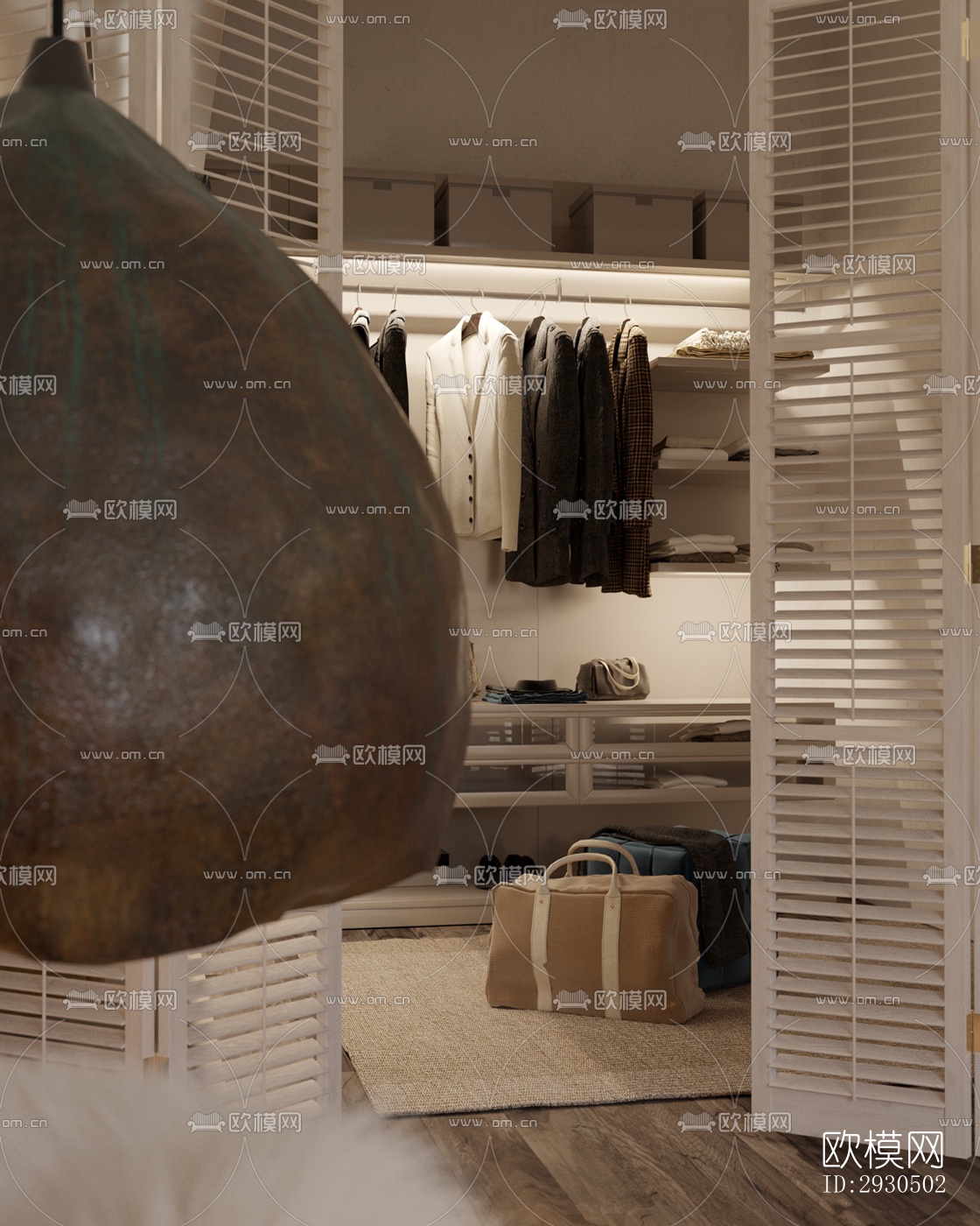 侘寂酒店民宿效果图下载（渲染图9）