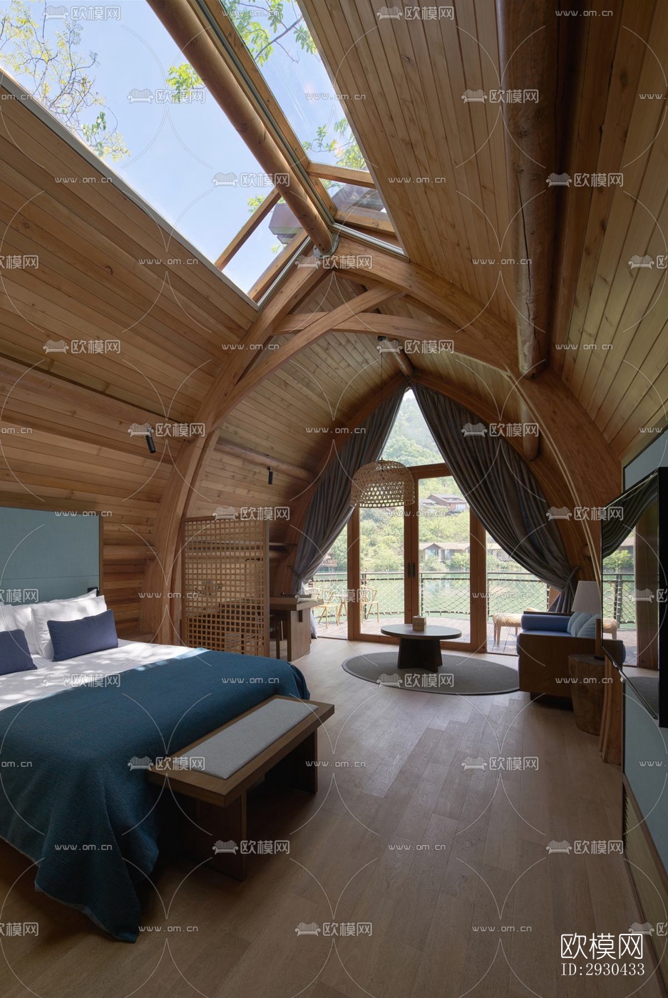 东南亚酒店民宿效果图下载（渲染图17）