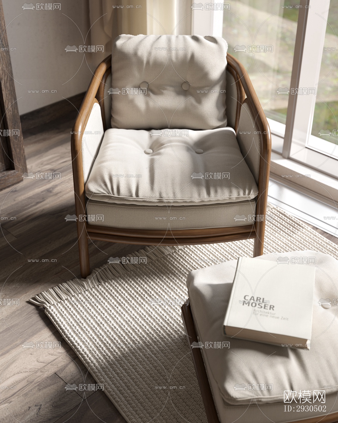 侘寂酒店民宿效果图下载（渲染图13）