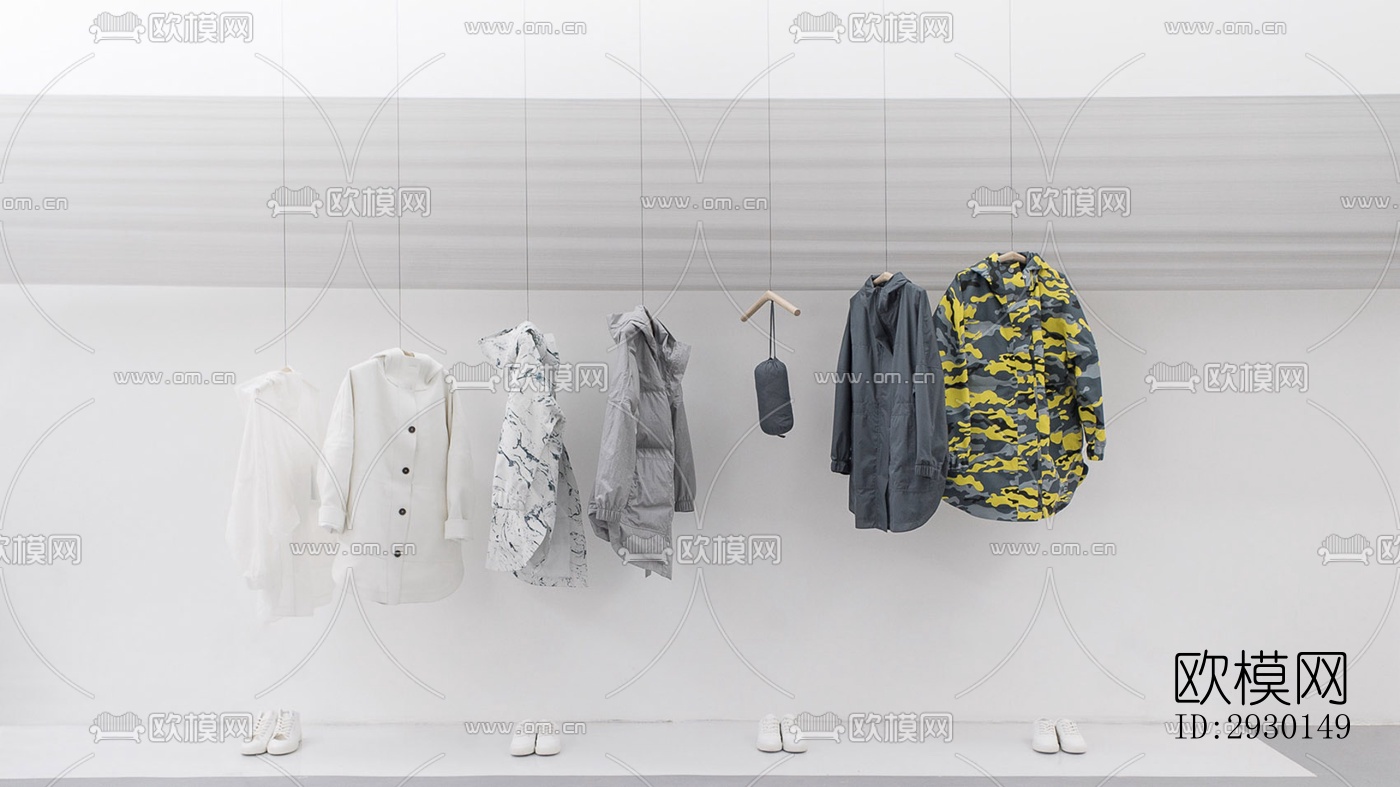 现代展览展厅效果图下载（渲染图3）