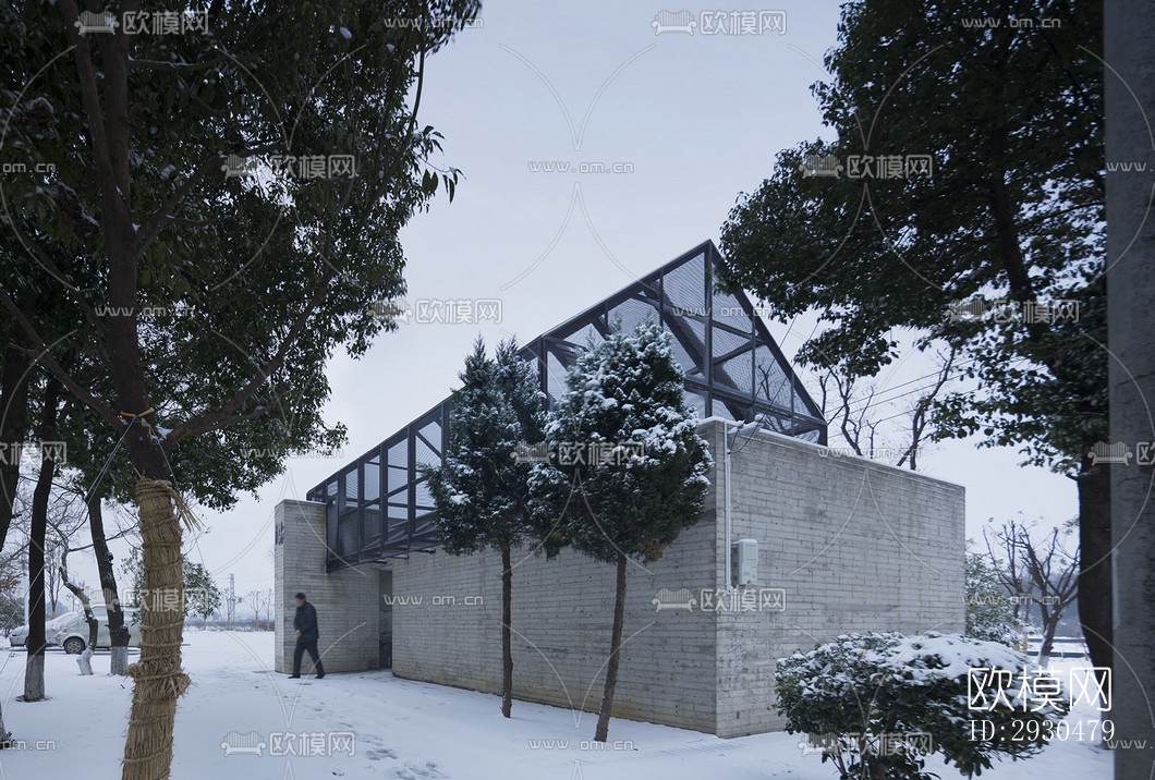 中式酒店民宿效果图下载（渲染图14）