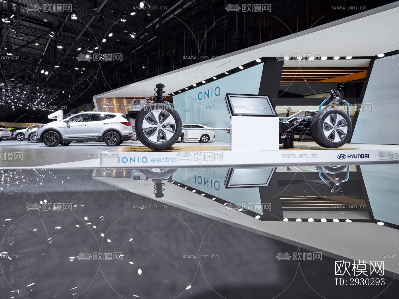 现代展览展厅效果图下载（渲染图19）