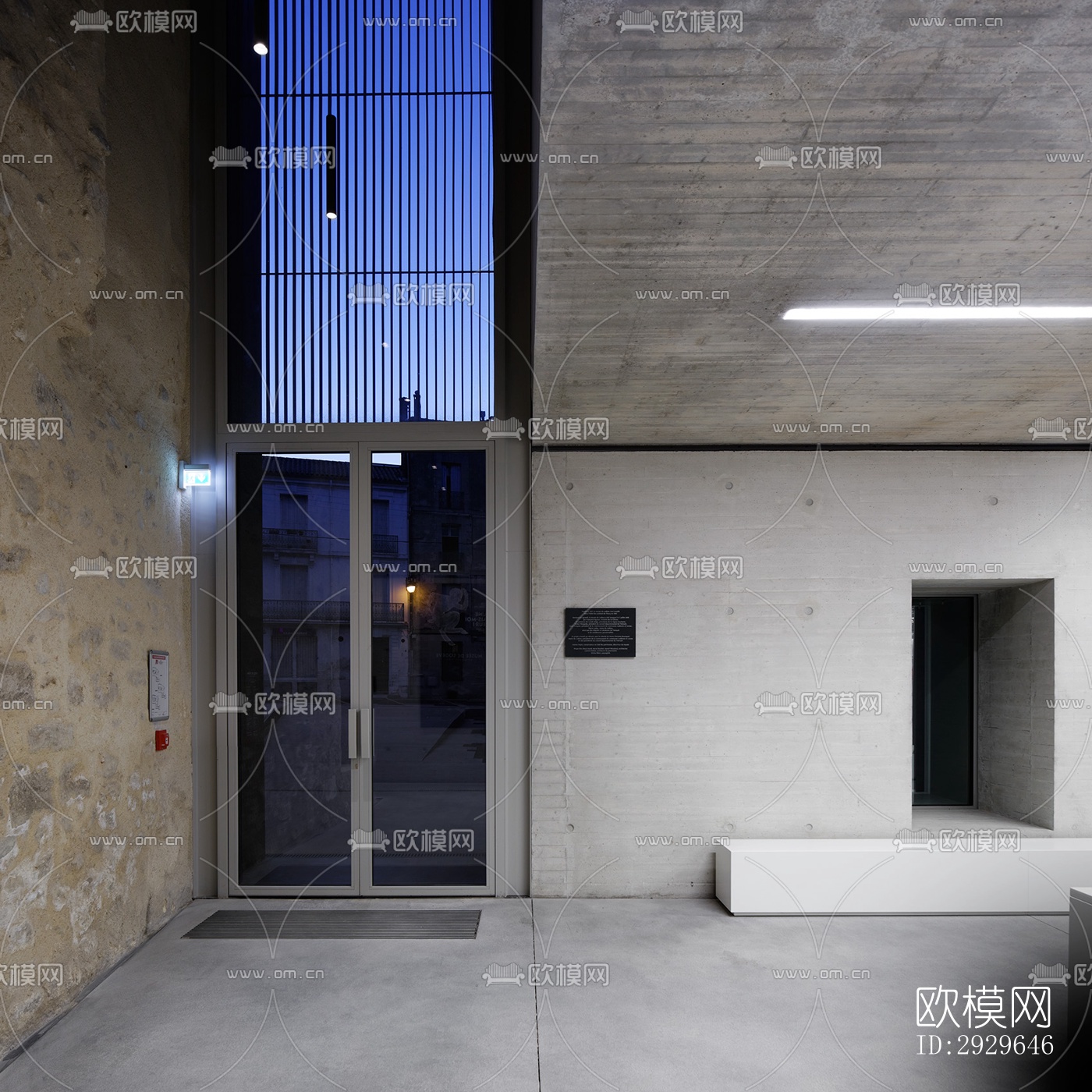 侘寂美术博物馆效果图下载（渲染图5）