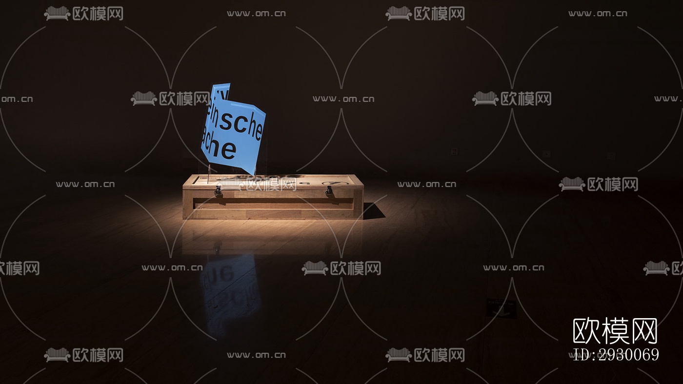 工业风展览展厅效果图下载（渲染图9）