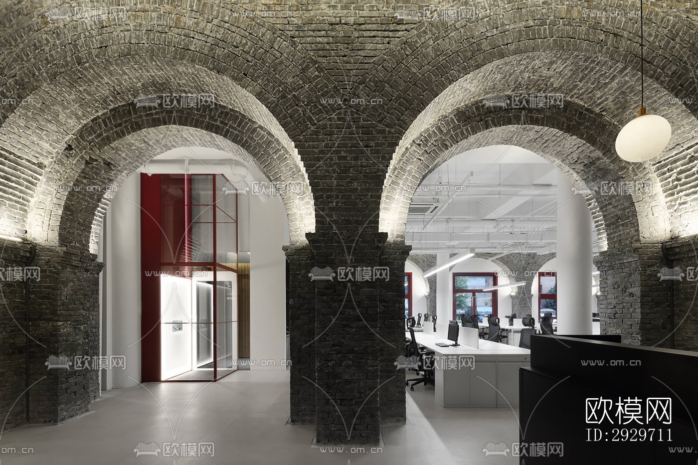 欧式美术博物馆效果图下载（渲染图12）