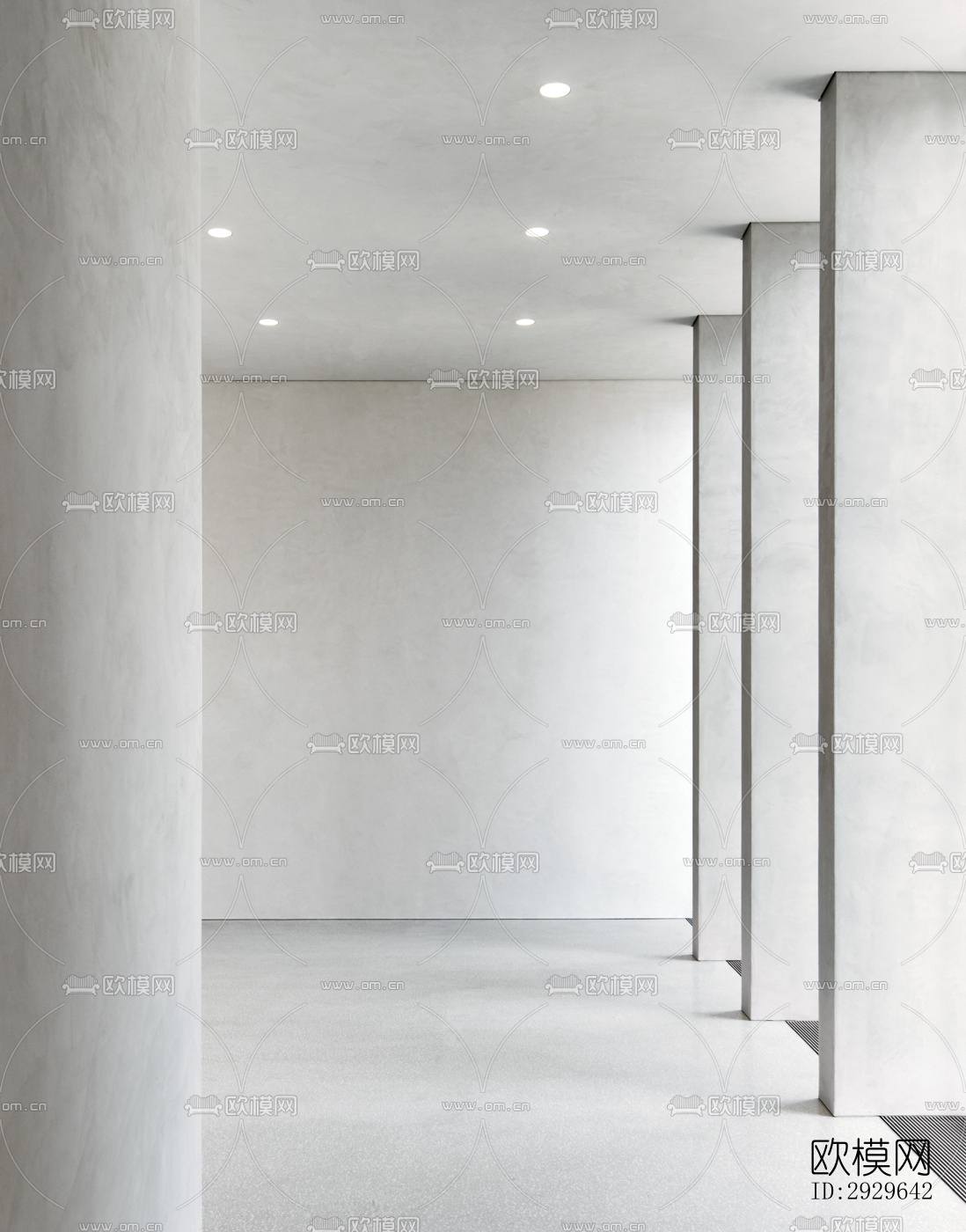 侘寂美术博物馆效果图下载（渲染图2）