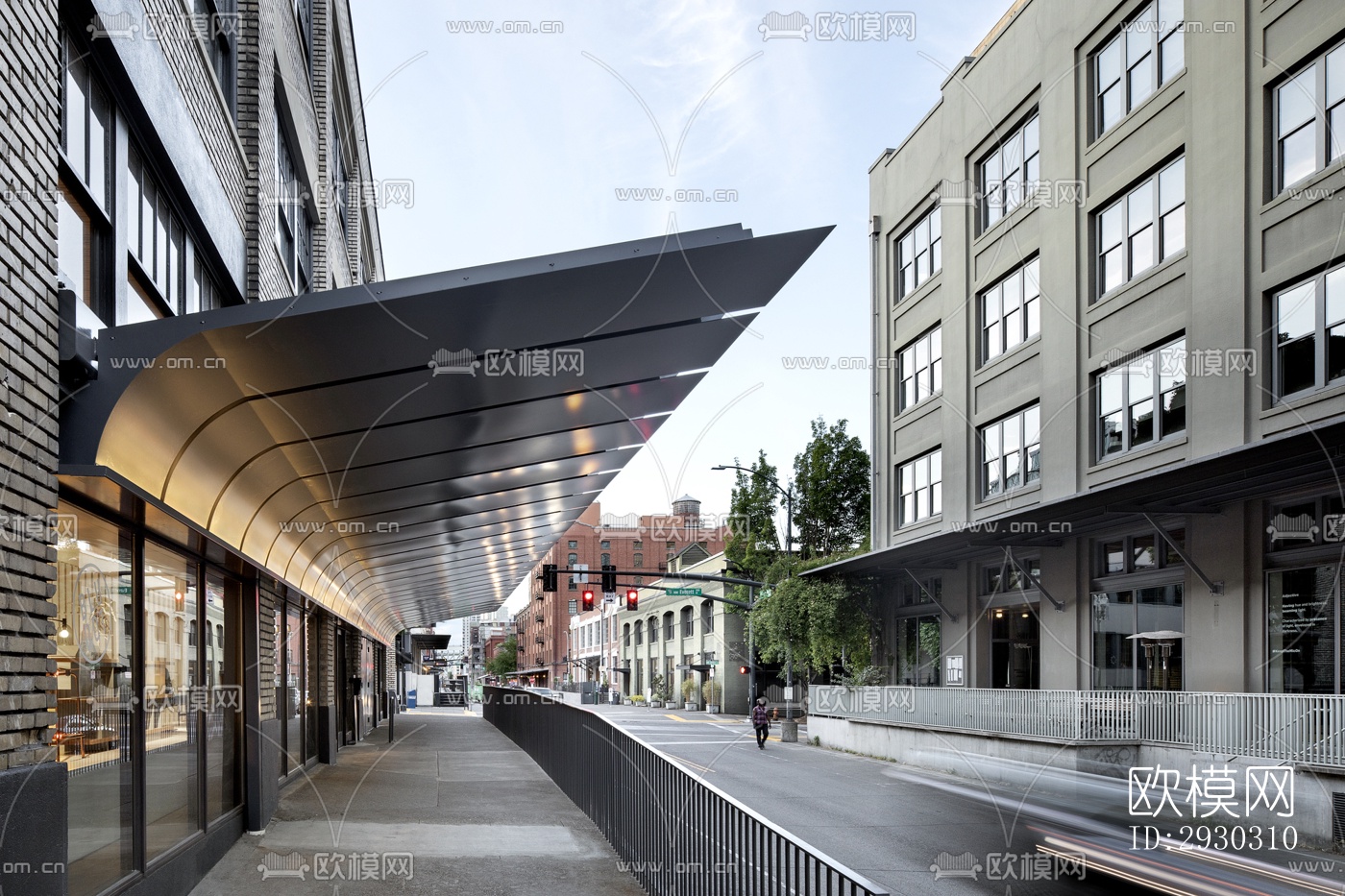 现代展览展厅效果图下载（渲染图5）