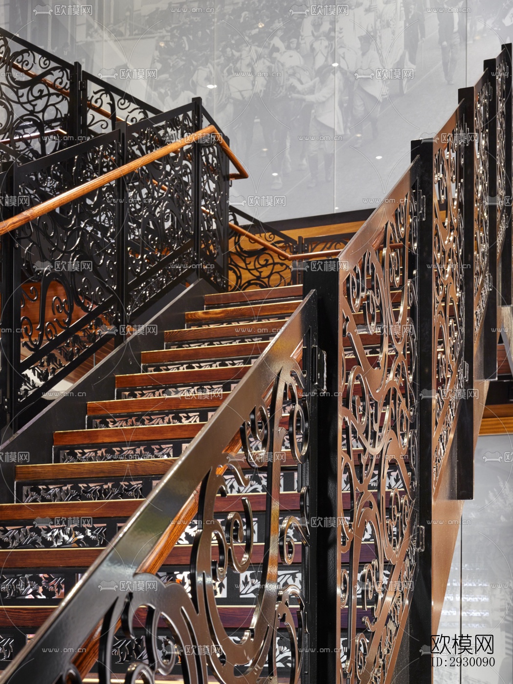 工业风展览展厅效果图下载（渲染图8）