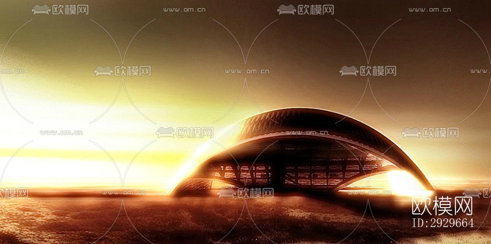 現(xiàn)代公共建筑效果圖下載(渲染圖2)