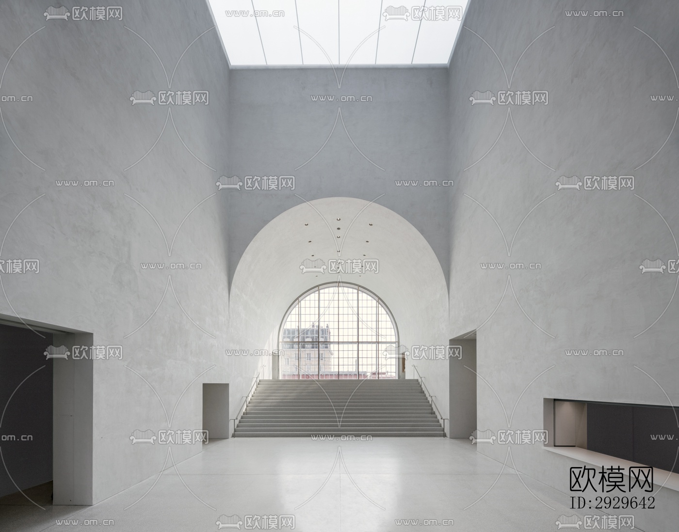 侘寂美术博物馆效果图下载（渲染图15）