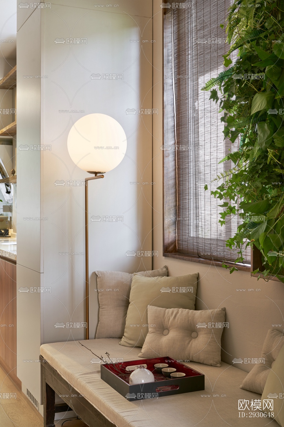 现代酒店民宿效果图下载（渲染图19）