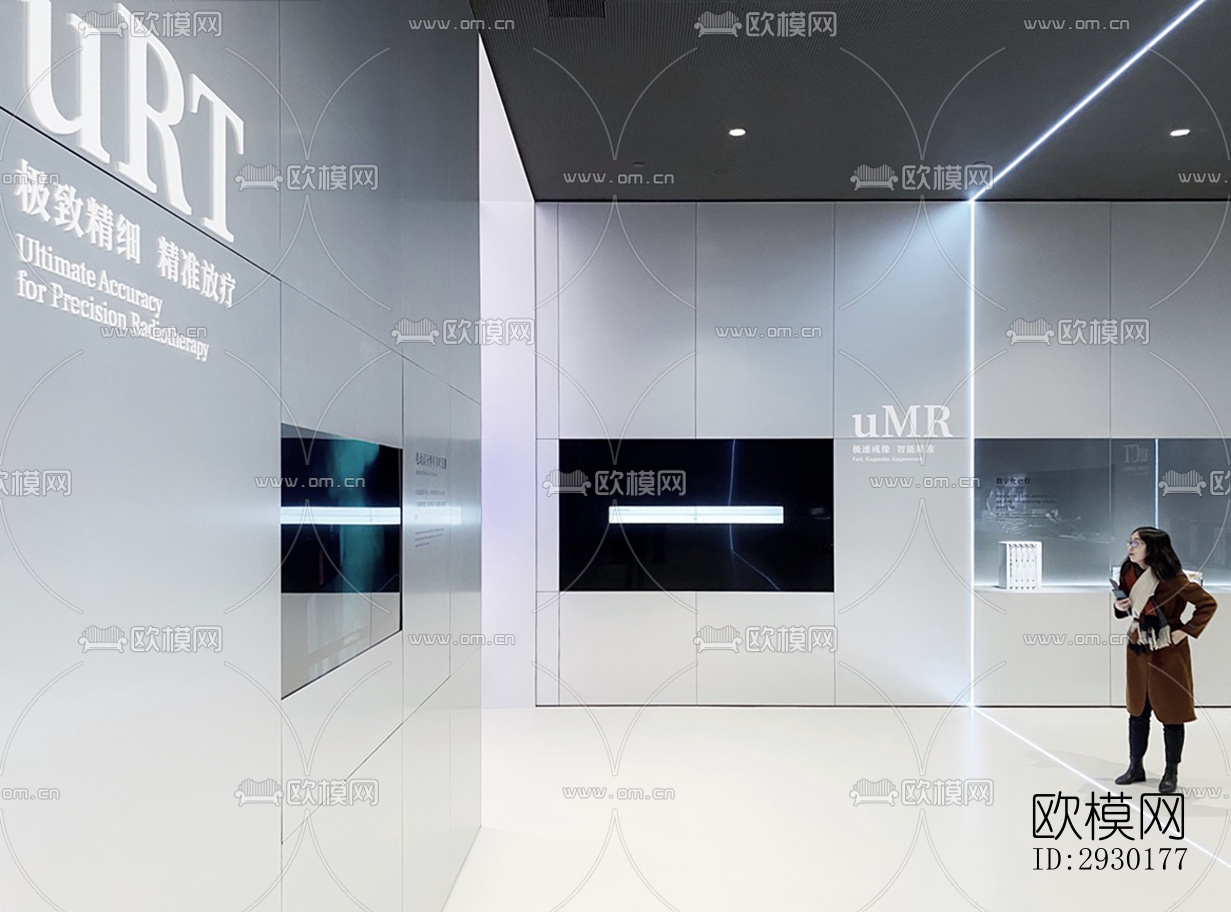 现代展览展厅效果图下载（渲染图5）