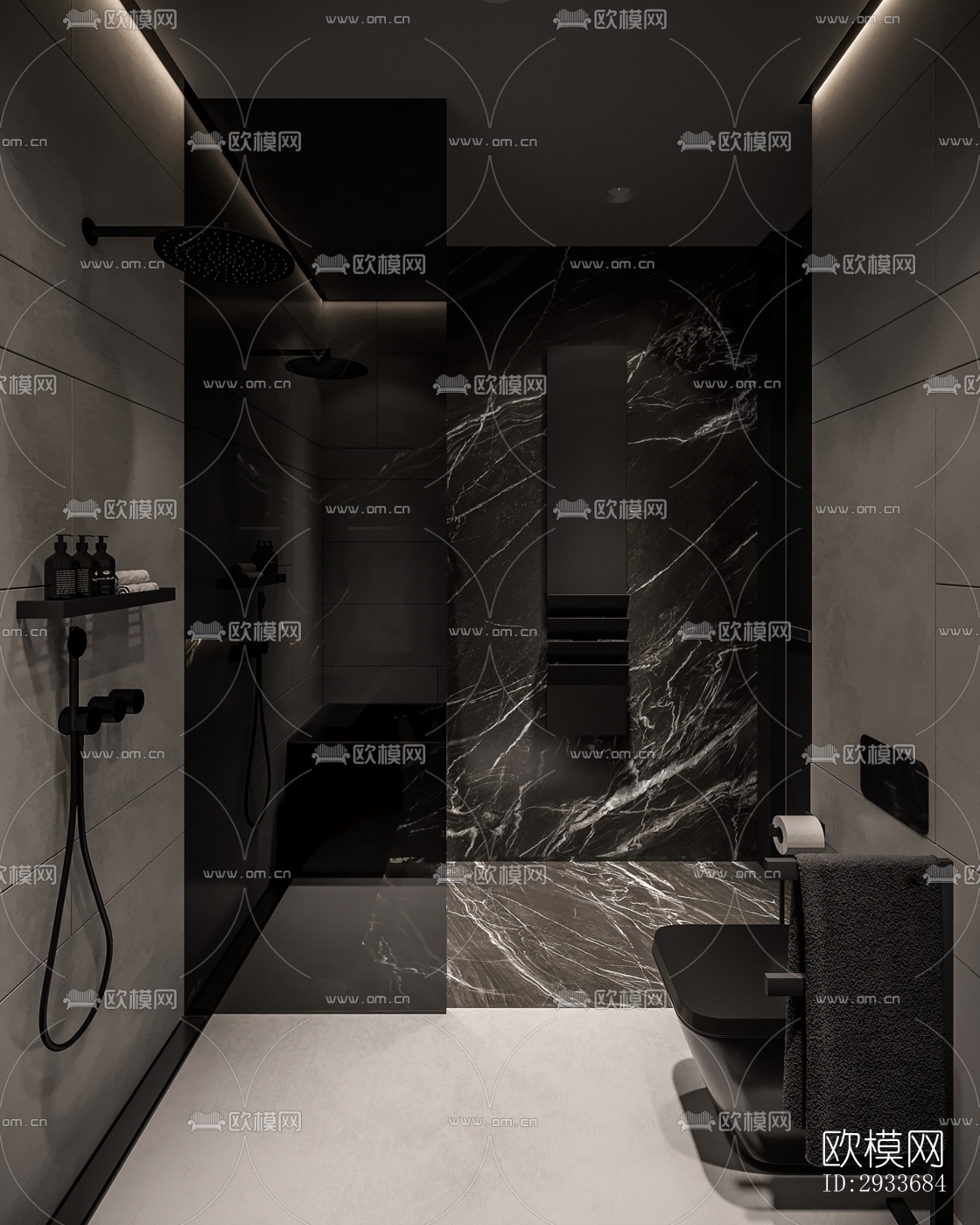 工业风公寓效果图下载（渲染图12）