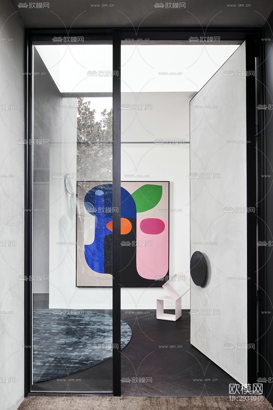 现代别墅效果图下载（渲染图7）