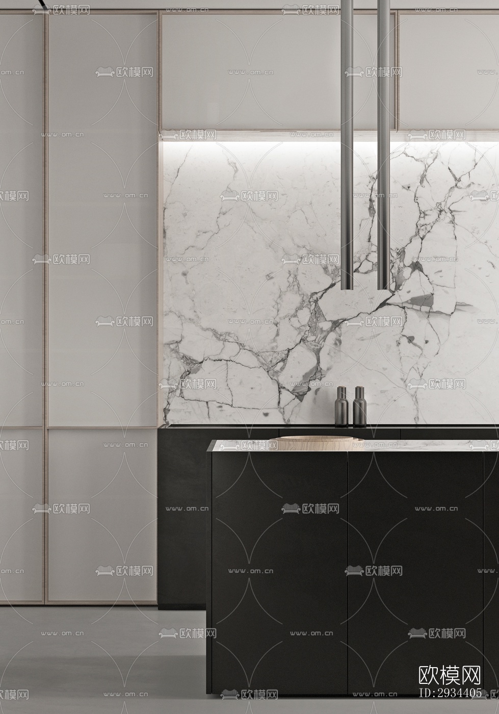 北欧平层效果图下载（渲染图10）