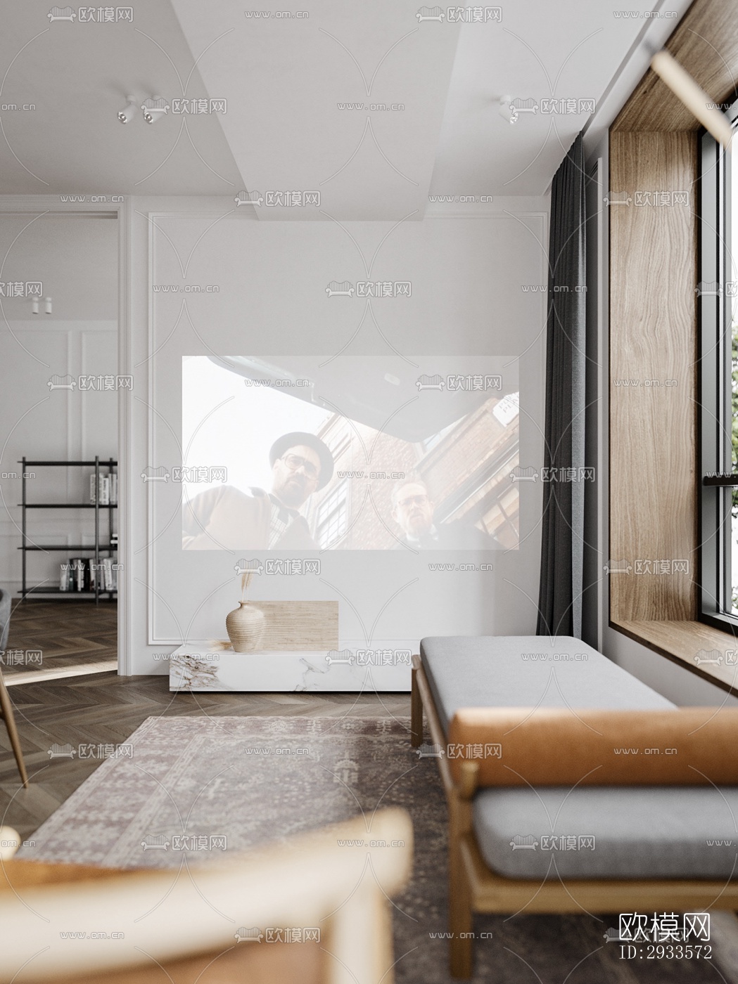 北欧公寓效果图下载（渲染图15）