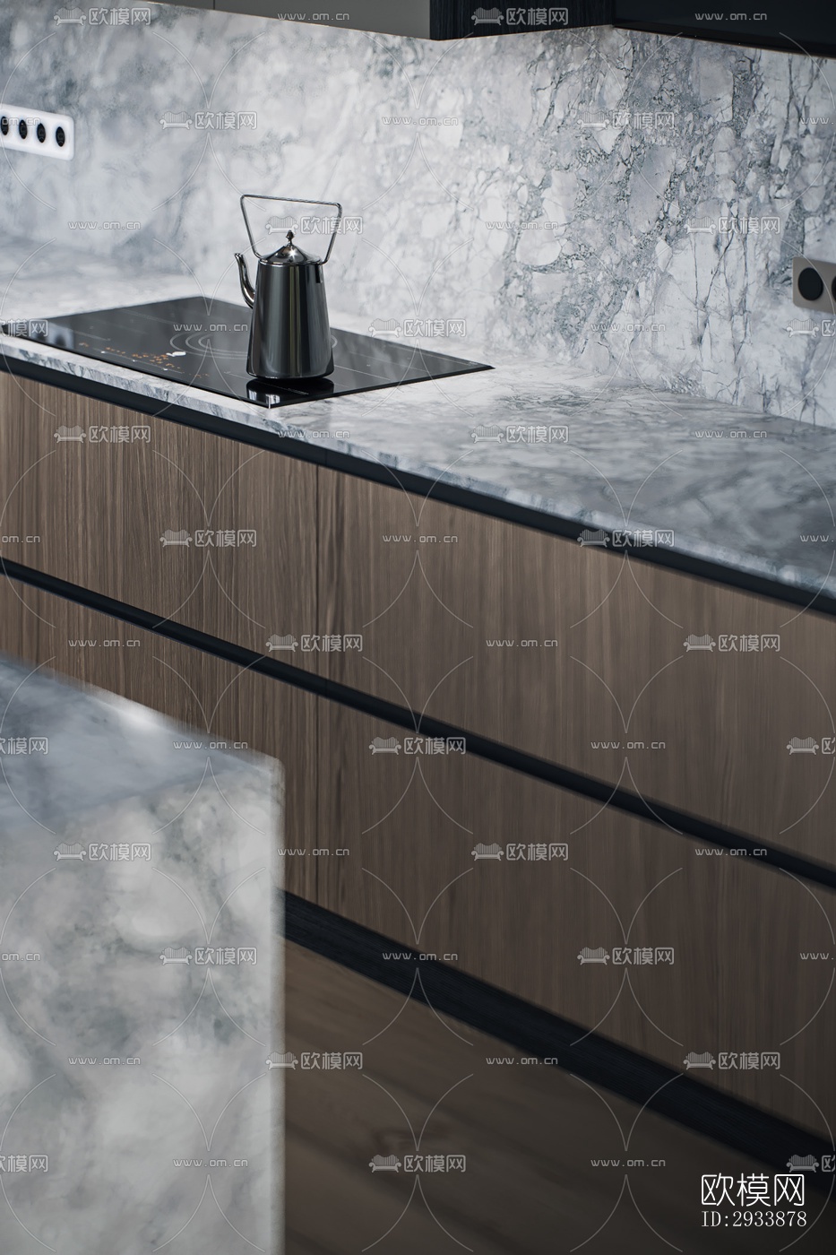 北欧别墅效果图下载（渲染图5）