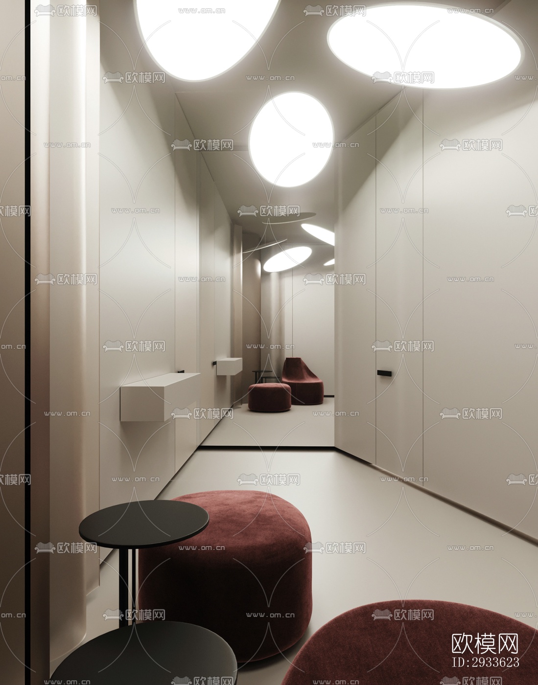 北欧公寓效果图下载（渲染图12）