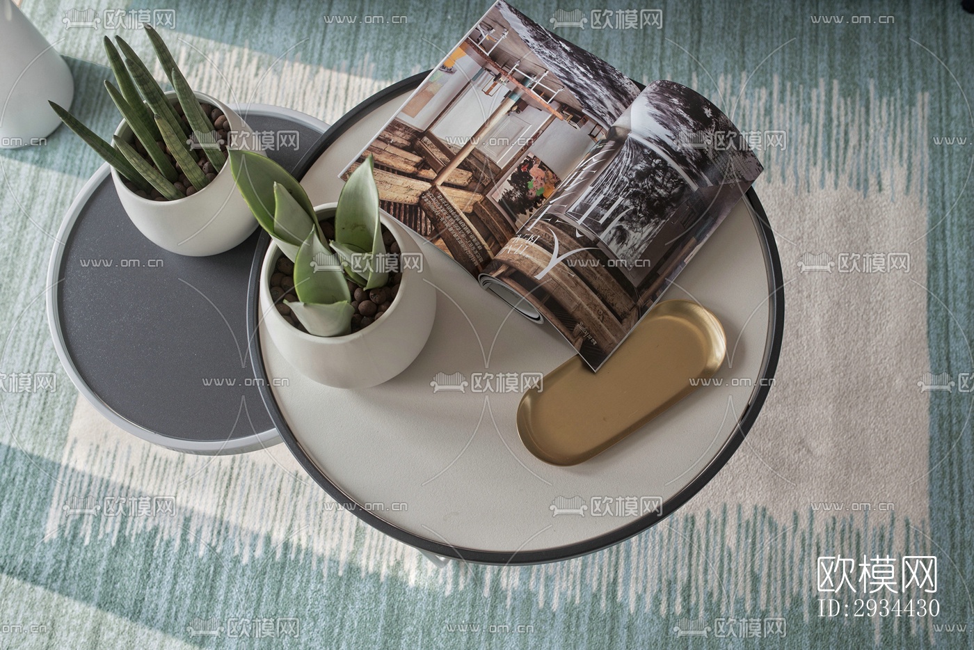 北欧平层效果图下载（渲染图6）