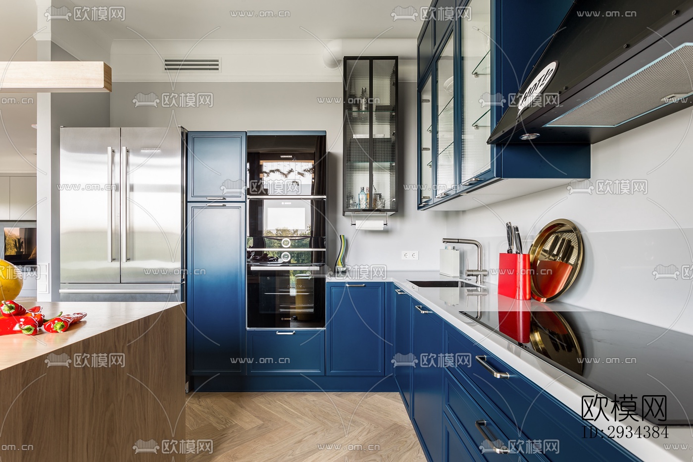 北欧平层效果图下载（渲染图10）