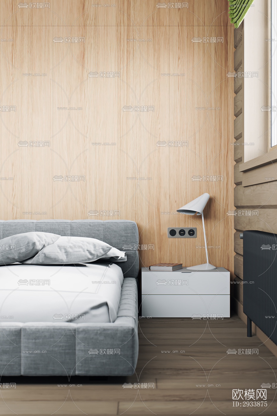 北欧别墅效果图下载（渲染图3）