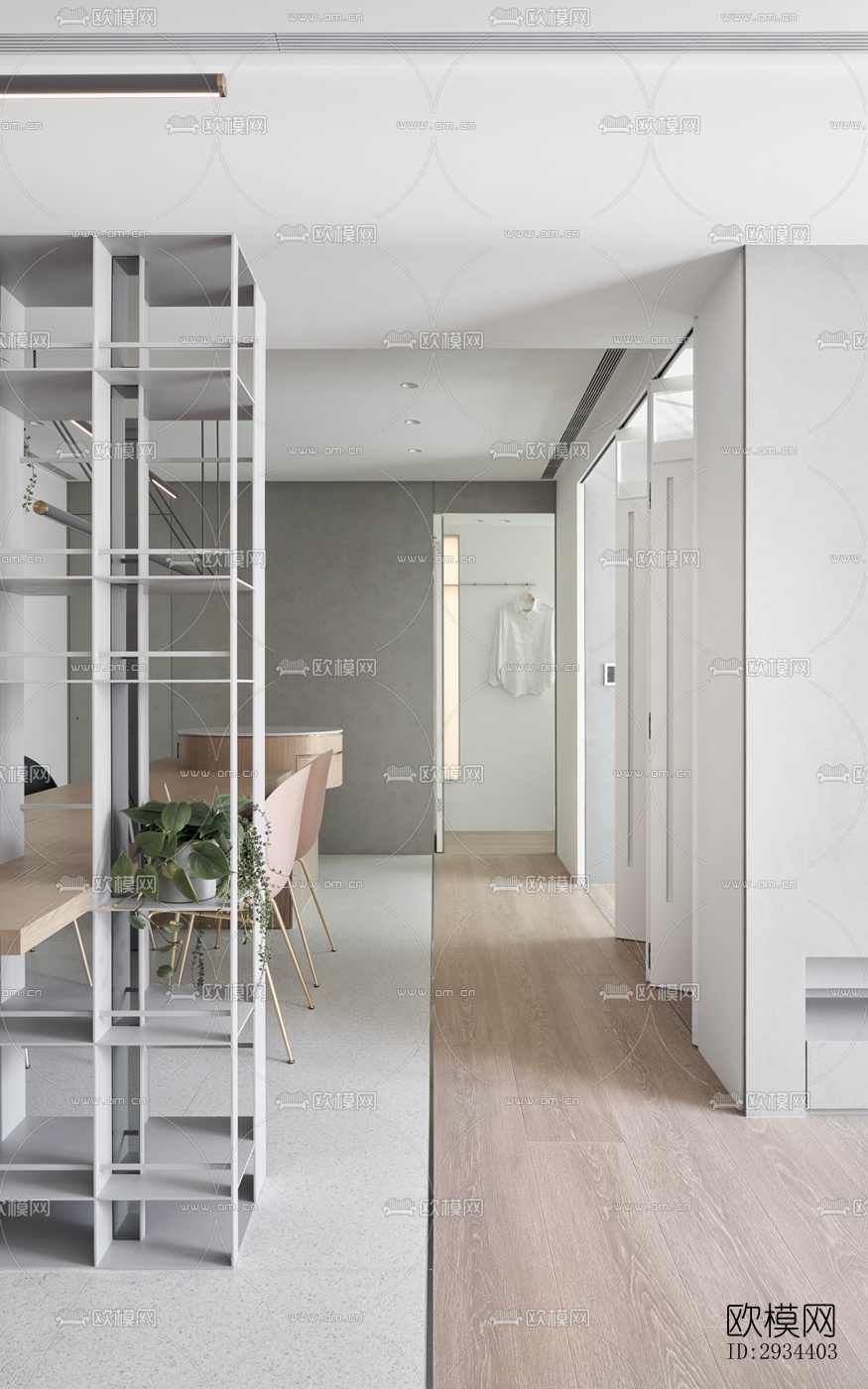 北欧平层效果图下载（渲染图20）