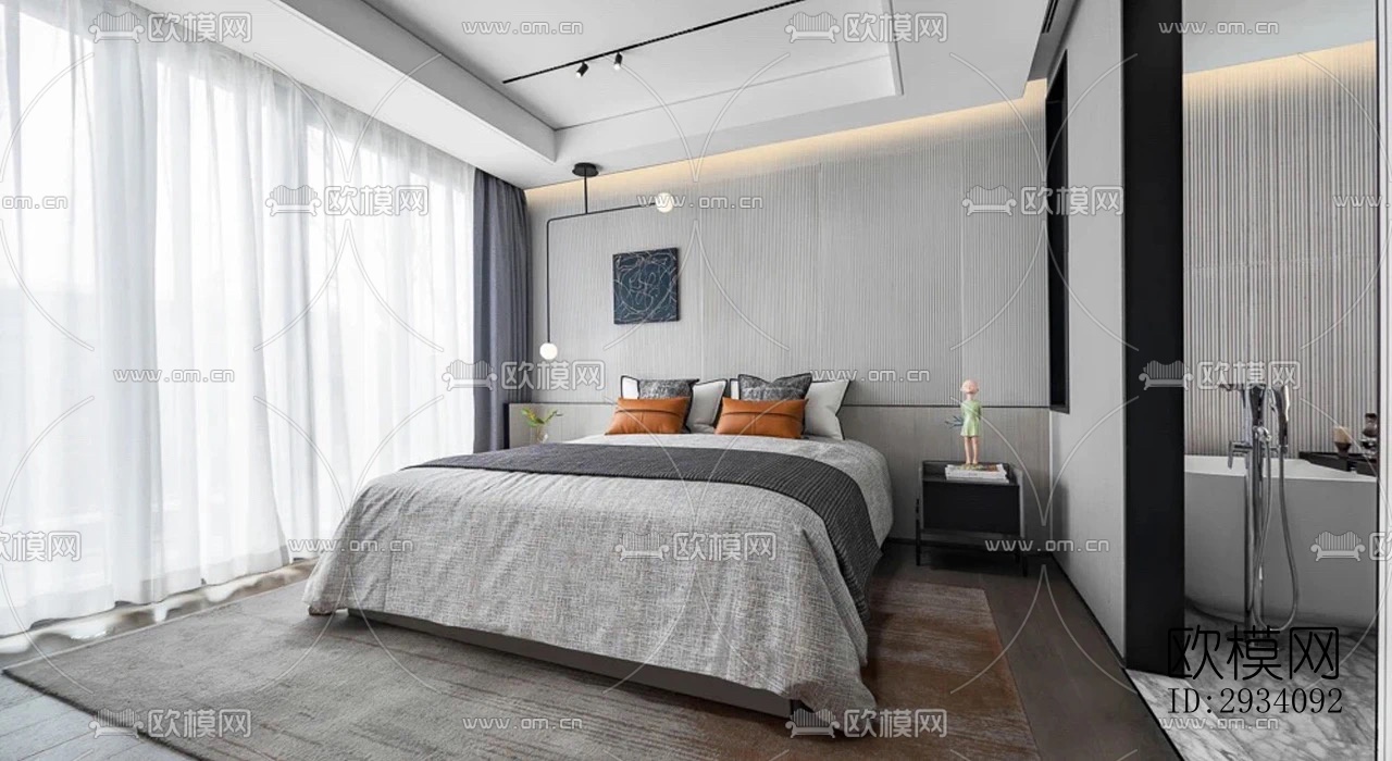 现代别墅效果图下载（渲染图13）