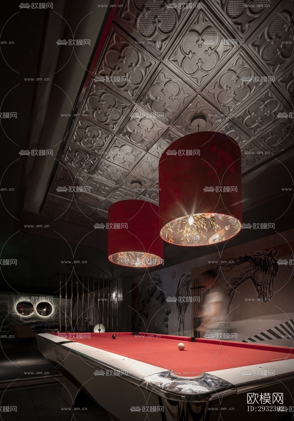 现代酒吧效果图下载（渲染图10）