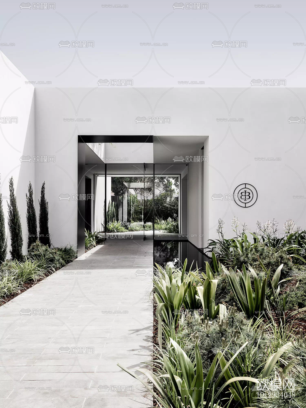 现代别墅效果图下载（渲染图19）