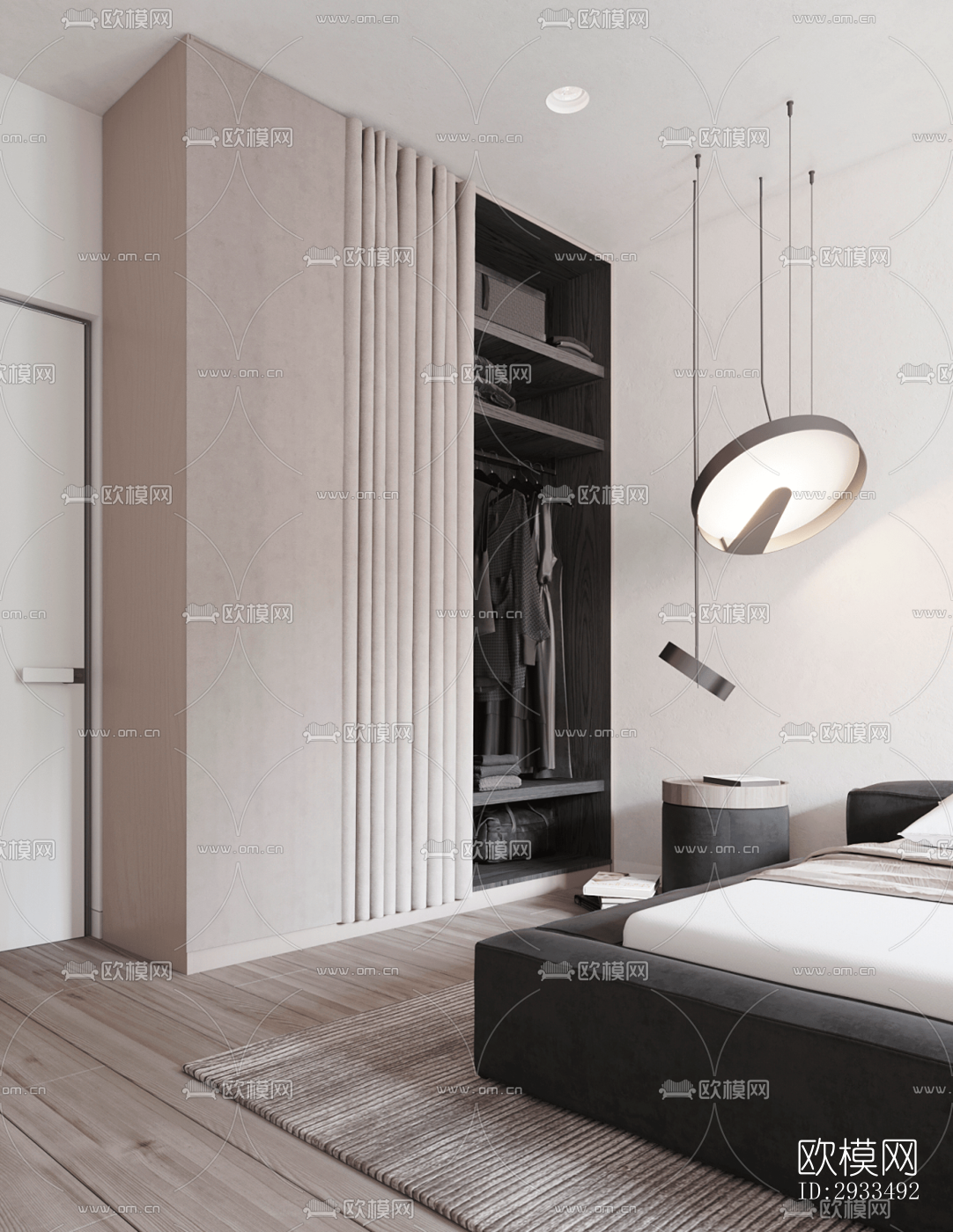 北欧公寓效果图下载（渲染图5）