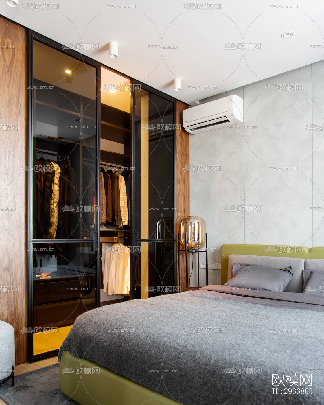 现代公寓效果图下载（渲染图6）