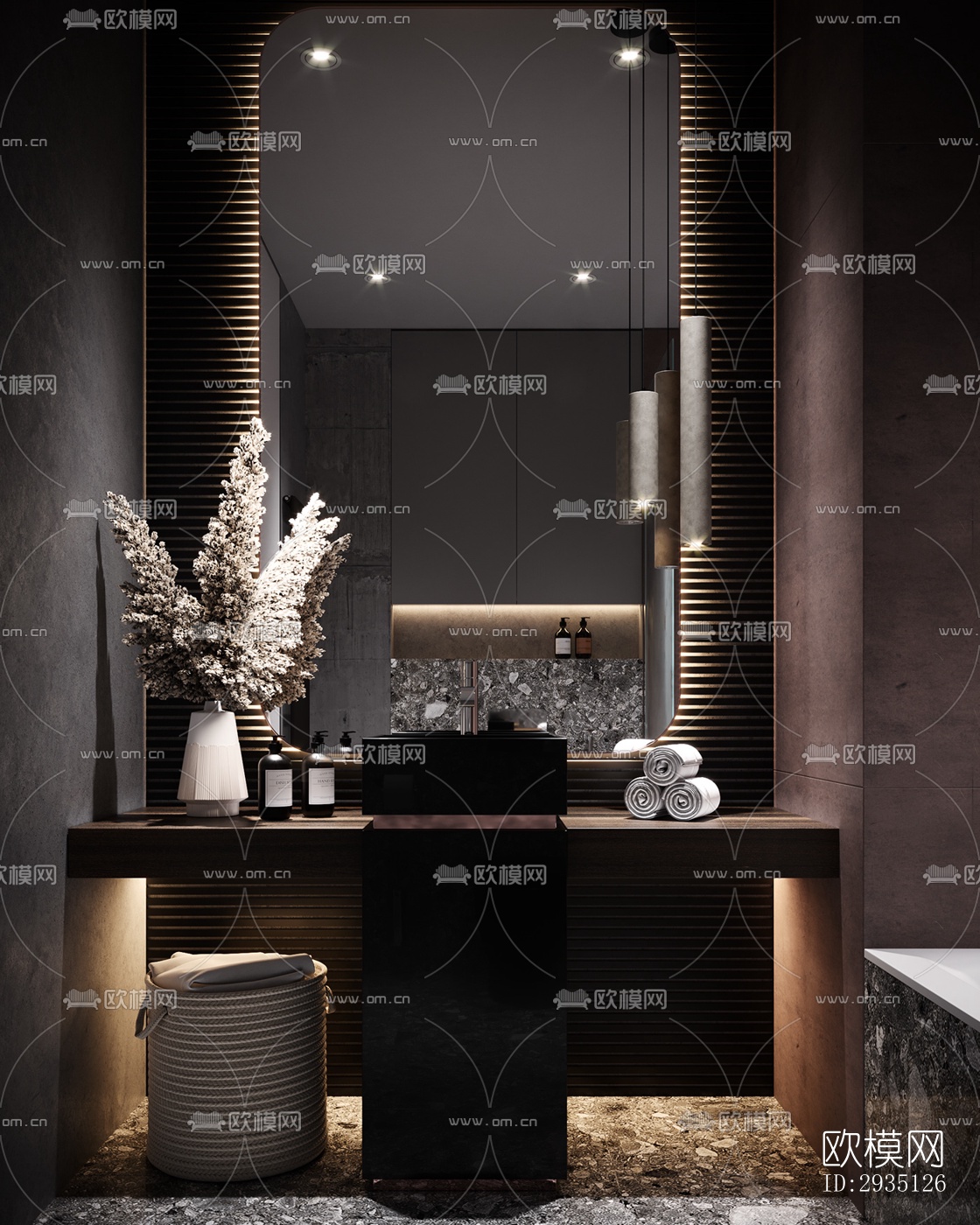 高级灰平层效果图下载（渲染图7）